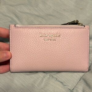 Kate Spade Light Pink Pebbled Wallet